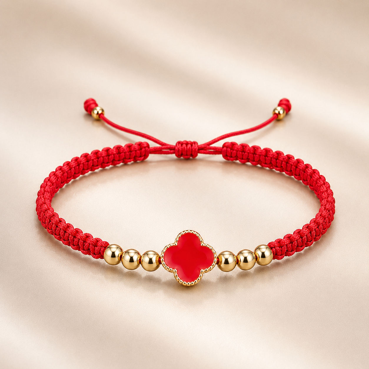 Manilla Hilo Rojo Trébol Rojo